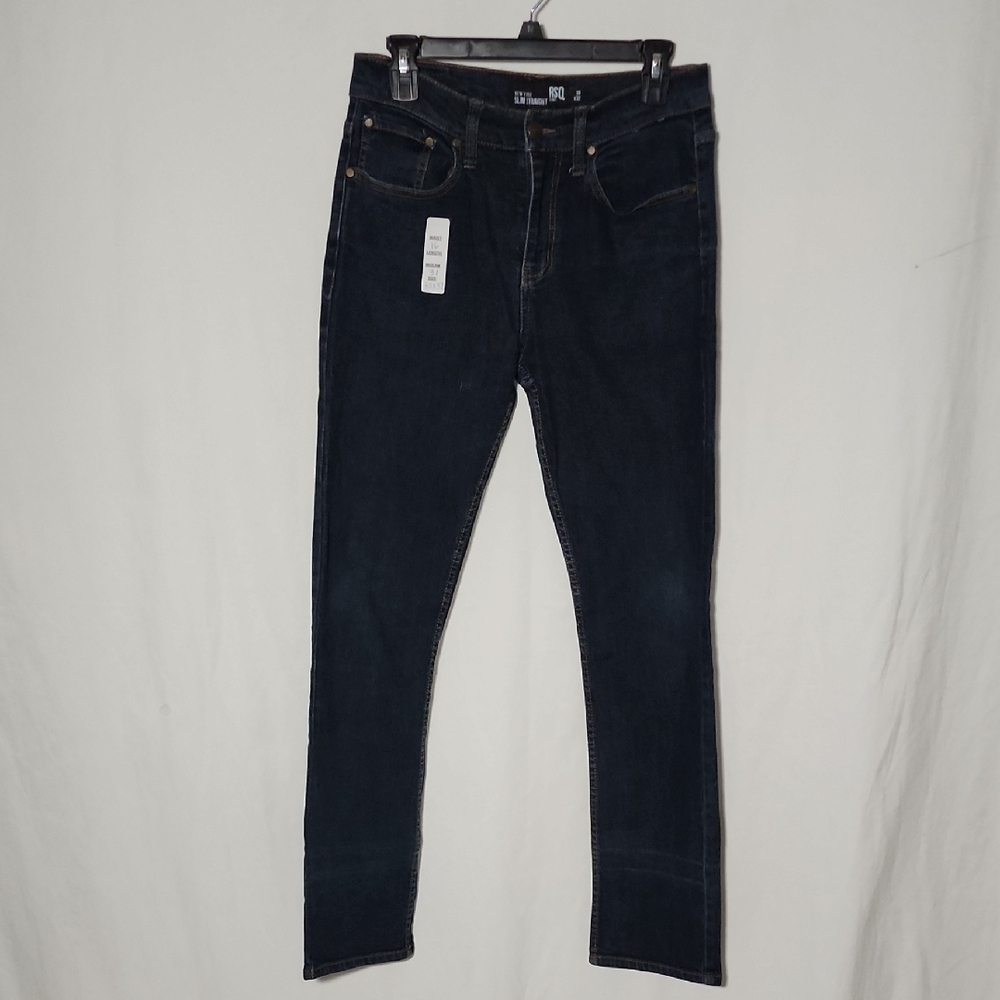 RSQ Dark Blue Skinny Jeans for Men
